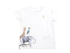 Name It bright white dyreprint t-shirt